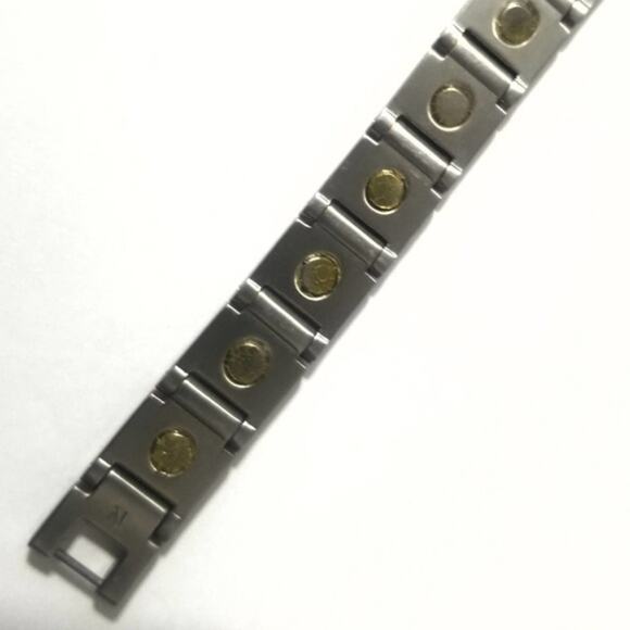New stainless steel magnetic bracelet 8.5" - Picture 3 of 6